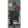 LCD displej + Dotyk + Predný Kryt Samsung G988 Galaxy S20 Ultra Cosmic Gray (Service Pack)