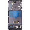 LCD displej + Dotyk + Predný kryt Samsung S901B Galaxy S22 Phantom Black (Service Pack)