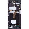 LCD display + Dotyk + Přední kryt Samsung S908B Galaxy S22 Ultra Phantom Black (Service Pack)