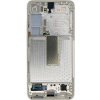 LCD display + Dotyk + Přední kryt Samsung S911 Galaxy S23 Cream (Service Pack)