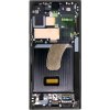 LCD display + Dotyk + Přední kryt Samsung S918 Galaxy S23 Ultra Phantom Black (Service Pack)