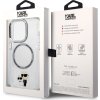 Karl Lagerfeld IML Karl and Choupette MagSafe Zadný Kryt pre iPhone 14 Pro Max Transparent