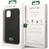 Lacoste Liquid Silicone Microfiber Croc Logo MagSafe Zadný Kryt pre iPhone 13/14/15 Black