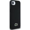 Lacoste Iconic Petit Pique Woven Logo MagSafe Zadný Kryt pre iPhone 16e Black