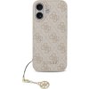 Guess 4G Charm Zadný Kryt pre iPhone 17 Tone on Tone Pink