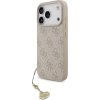 Guess 4G Charm MagSafe Zadní Kryt pro iPhone 17 Pro Tone on Tone Pink