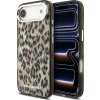 Karl Lagerfeld IML Leopard MagSafe Zadní Kryt pro iPhone Air Brown