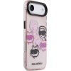 Karl Lagerfeld IML Multi K&CH Heads Zadný Kryt pre iPhone Air Pink