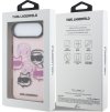 Karl Lagerfeld IML Multi K&CH Heads Zadný Kryt pre iPhone Air Pink