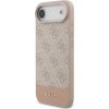 Guess PU 4G Stripe Zadný Kryt pre iPhone Air Pink