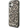 Karl Lagerfeld IML Leopard MagSafe Zadný Kryt pre iPhone 17 Brown