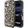 Karl Lagerfeld IML Leopard MagSafe Zadný Kryt pre iPhone 17 Brown