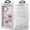 Karl Lagerfeld IML Multi K&CH Heads Zadný Kryt pre iPhone 17 Pink
