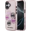 Karl Lagerfeld IML Multi K&CH Heads Zadný Kryt pre iPhone 17 Pink