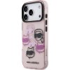 Karl Lagerfeld IML Multi K&CH Heads Zadný Kryt pre iPhone 17 Pro Pink