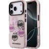 Karl Lagerfeld IML Multi K&CH Heads Zadný Kryt pre iPhone 17 Pro Pink