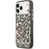 Karl Lagerfeld IML Leopard MagSafe Zadní Kryt pro iPhone 17 Pro Max Brown