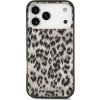 Karl Lagerfeld IML Leopard MagSafe Zadní Kryt pro iPhone 17 Pro Max Brown