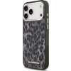 Karl Lagerfeld IML Leopard MagSafe Zadný Kryt pre iPhone 17 Pro Max Grey