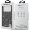 Karl Lagerfeld IML Leopard MagSafe Zadný Kryt pre iPhone 17 Pro Max Grey