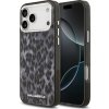 Karl Lagerfeld IML Leopard MagSafe Zadný Kryt pre iPhone 17 Pro Max Grey