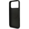 Guess PU Leather 4G Colored Ring MagSafe Zadný Kryt pre iPhone 17 Pro Max Black