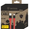 Tactical Fat Man Cable USB-A/USB-C 1m Red