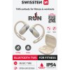 BLUETOOTH TWS SLÚCHADLÁ SWISSTEN NA BEHANIE OPEN EAR BÉŽOVÁ