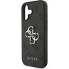 Guess PU 4G Metal Logo Zadný Kryt pre iPhone 17 Grey