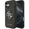 Guess PU 4G Metal Logo Zadný Kryt pre iPhone 17 Grey