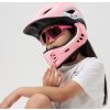 Detská cyklistická prilba Rockbros TT-32002 Rabbit s odnímateľnou bradou, veľkosť M (54-58) - ružová