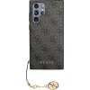 Guess 4G Charm Zadní Kryt pro Samsung Galaxy S24 Ultra Grey