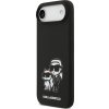 Karl Lagerfeld Liquid Silicone K&CH Sketch MagSafe Zadní Kryt pro iPhone Air Black