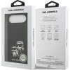 Karl Lagerfeld Liquid Silicone K&CH Sketch MagSafe Zadní Kryt pro iPhone Air Black