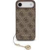 Guess 4G Charm MagSafe Zadní Kryt pro iPhone Air Tone on Tone Brown