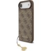Guess 4G Charm MagSafe Zadní Kryt pro iPhone Air Tone on Tone Brown