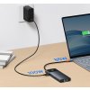 Baseus Metal Gleam II Series 10v1 USB-C HUB Dokovací Stanice Cosmic Black