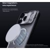 Nillkin CamShield PRO Magnetic Zadní Kryt pro Apple iPhone 17 Pro Max Transparent Black