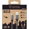 Tactical Fat Man 2.0 Kábel USB-A/USB-C 1m Sivý