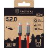 Tactical Fat Man 2.0 Kábel USB-C/USB-C 1m Červený
