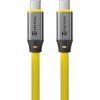 Tactical Fat Man 2.0 Kábel USB-C/USB-C 1m Žltý