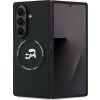 Karl Lagerfeld PU Karl and Choupette Heads Magnetic Zadní Kryt pro Samsung Galaxy Z Fold 7 Black