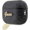 Guess 4G Script PC/PU Charm Puzdro pre AirPods Pro 2 Black