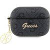 Guess 4G Script PC/PU Charm Puzdro pre AirPods Pro 2 Black