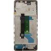 LCD Display + Dotyková Doska + Predný Kryt pre Xiaomi Redmi Note 12 Pro + 5G Black (Service Pack)