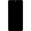 LCD Display + Dotyková Doska + Predný Kryt pre Xiaomi Redmi Note 12 Pro + 5G Black (Service Pack)