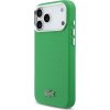 Lacoste Iconic Petit Pique Metal Logo MagSafe Zadní Kryt pro iPhone 17 Pro Max Green