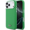 Lacoste Iconic Petit Pique Metal Logo MagSafe Zadní Kryt pro iPhone 17 Pro Max Green