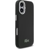 Lacoste PVC Iconic Petit Pique Metal Logo MagSafe Zadní Kryt pro iPhone 17 Black