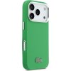 Lacoste PVC Iconic Petit Pique Metal Logo MagSafe Zadní Kryt pro iPhone 17 Pro Green